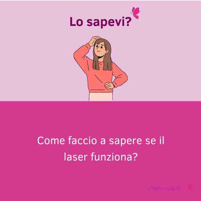 Come capire se il laser funziona